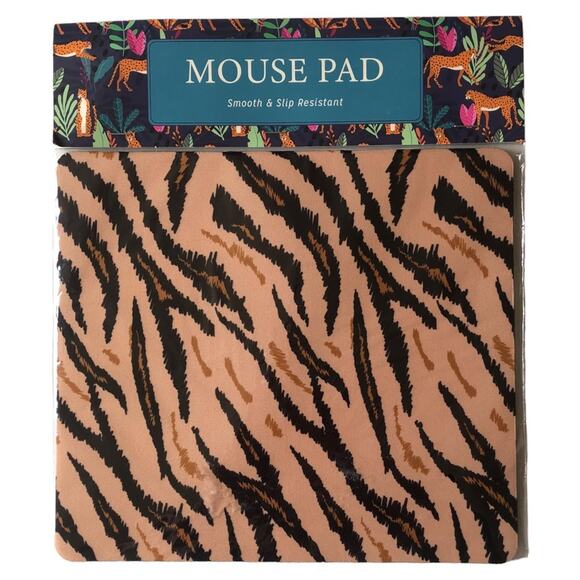 Best Brands NIP Animal Print Non Slip Mouse Pad For Computer Laptop PC 9x8 Inch - Picture 2 of 9